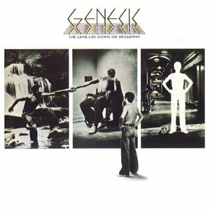  The Lamb Lies Down on Broadway by GENESIS album cover
