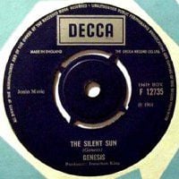  The Silent Sun / Thats Me by GENESIS album cover