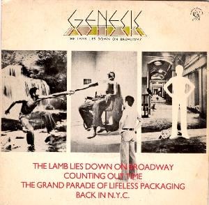 Genesis The Lamb Lies Down On Broadway album cover