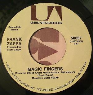 Frank Zappa Magic Fingers album cover