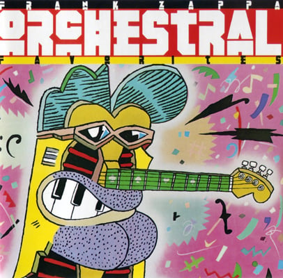 Frank Zappa - Orchestral Favorites CD (album) cover