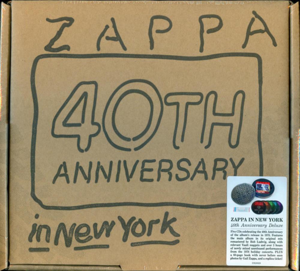 Frank Zappa Zappa in New York (40th Anniversary Deluxe Edition) album cover