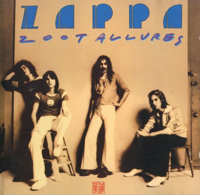 Frank Zappa Zoot Allures album cover