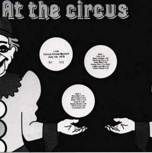 Frank Zappa - At The Circus CD (album) cover