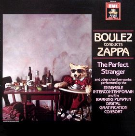 Frank Zappa The Perfect Stranger album cover