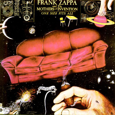 Frank Zappa One Size Fits All  album cover