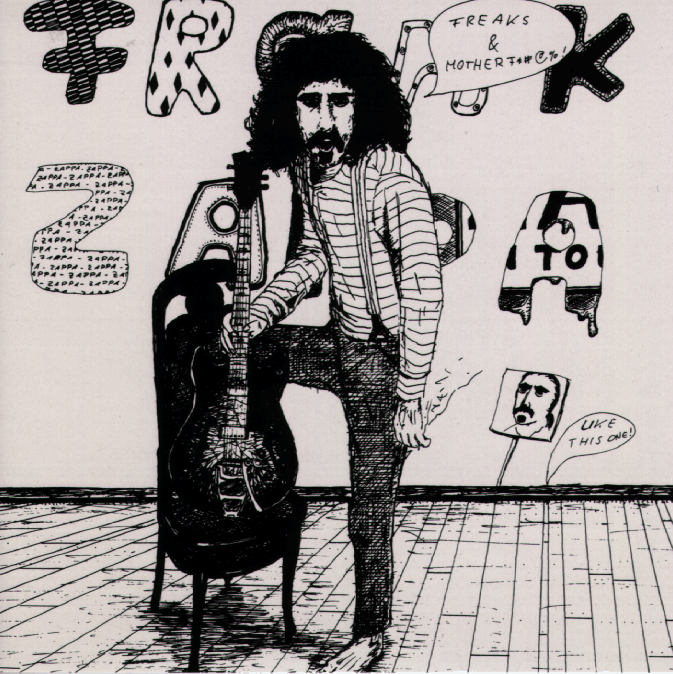 Frank Zappa - Freaks & Motherfuckers! CD (album) cover