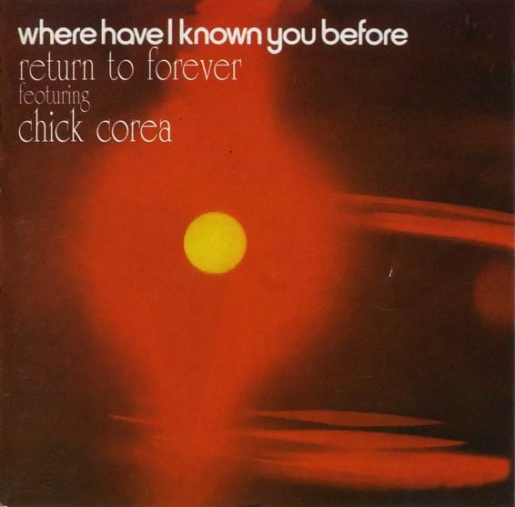 Return To Forever - Where Have I Known You Before CD (album) cover