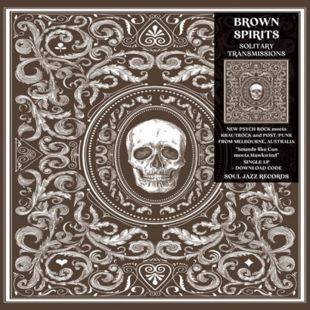 Brown Spirits Solitary Transmissions album cover