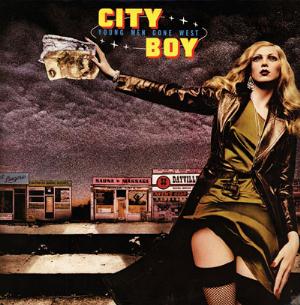 City Boy Young Men Gone West album cover