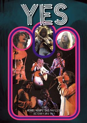 Yes Live Hemel Hempstead Pavillion October 3rd 1971 album cover