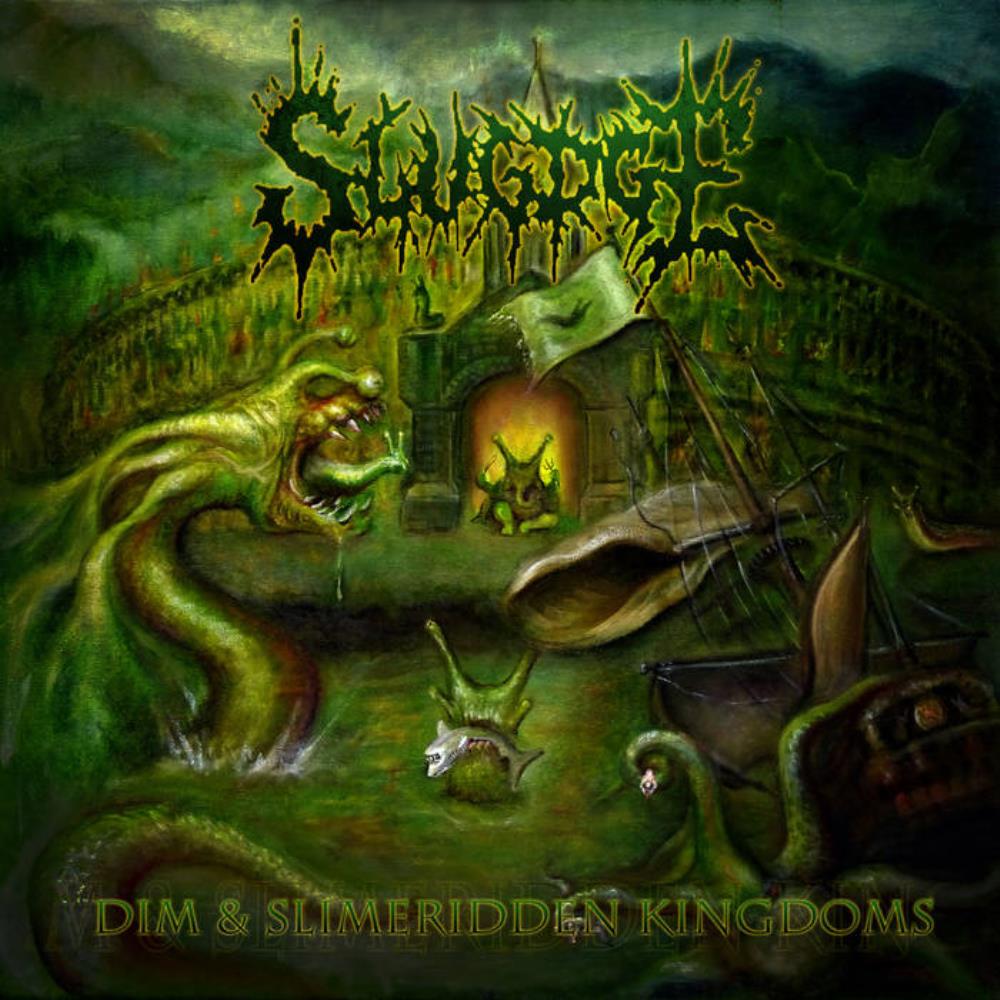 Slugdge - Dim And Slimeridden Kingdoms CD (album) cover