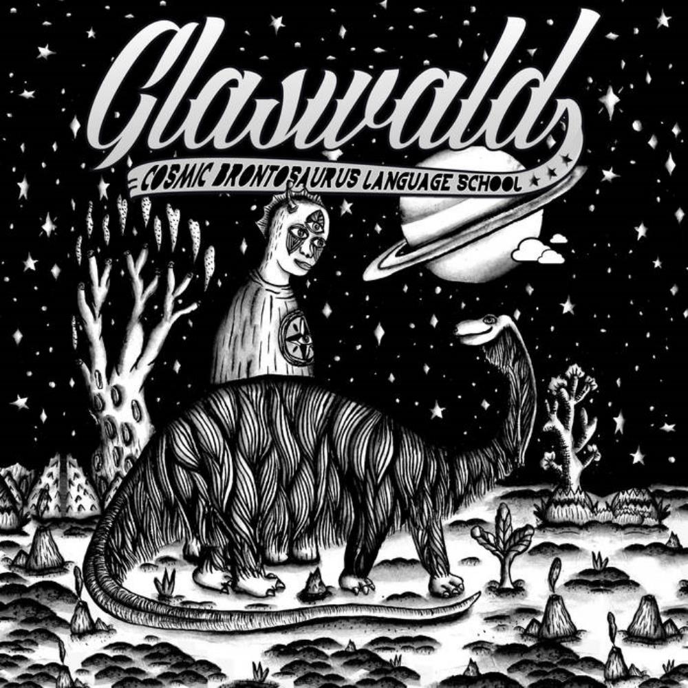 Glaswald - Cosmic Brontosaurus Language School CD (album) cover