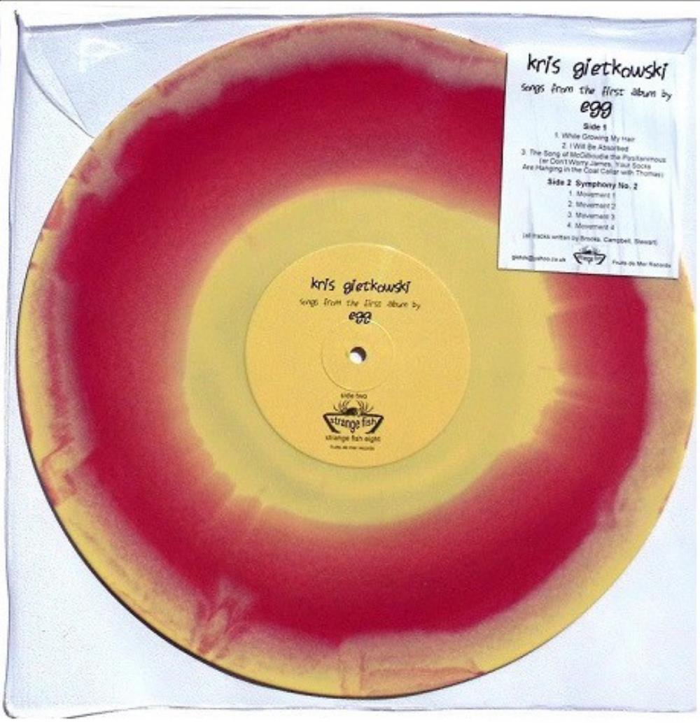 Kris Gietkowski - Songs from the First Album by Egg CD (album) cover