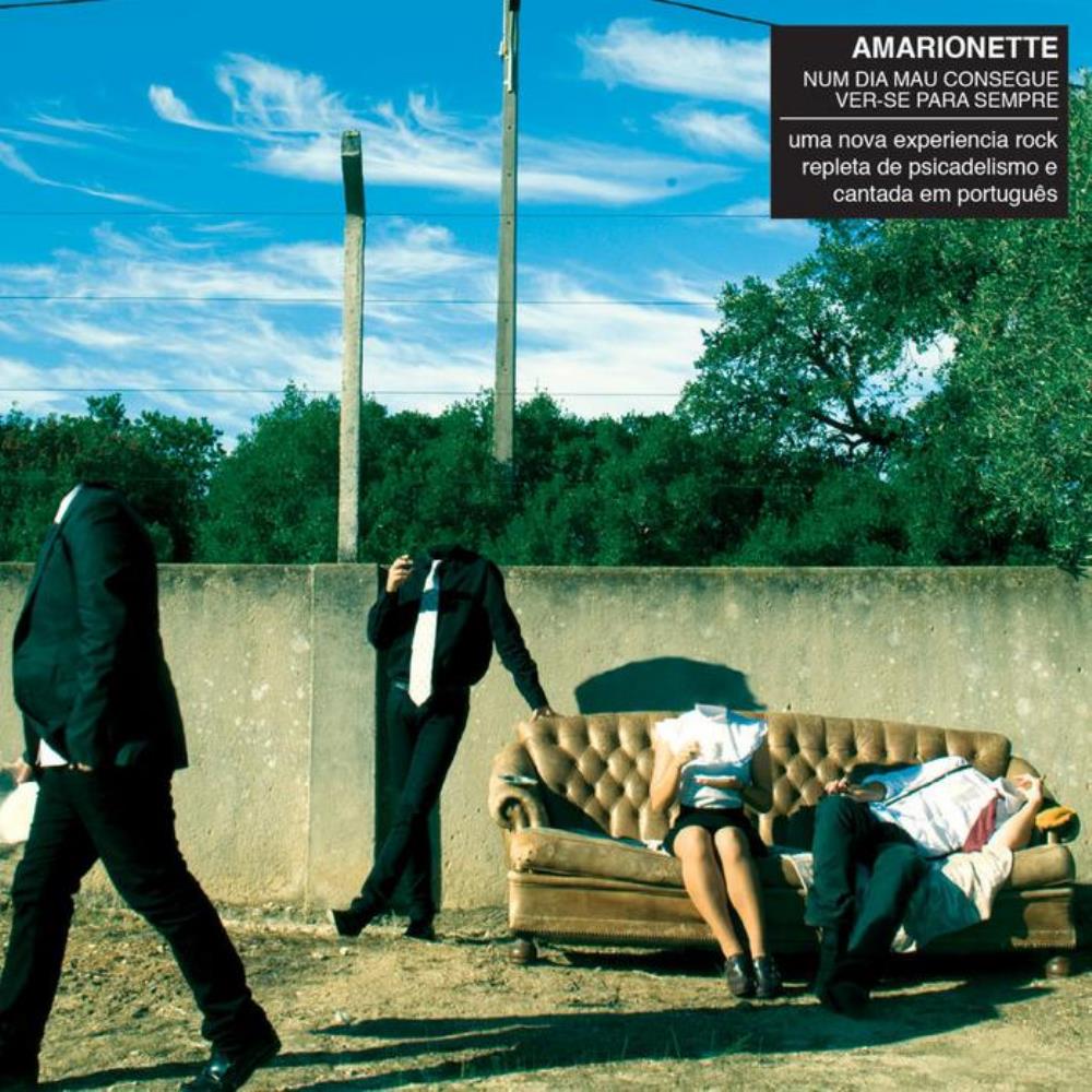 Amarionette - Num Dia Mau Consegue Ver-Se Para Sempre CD (album) cover