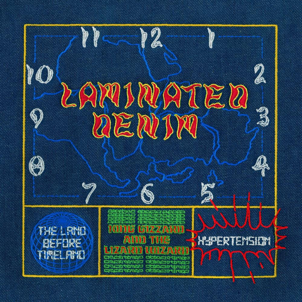 King Gizzard & The Lizard Wizard - Laminated Denim CD (album) cover