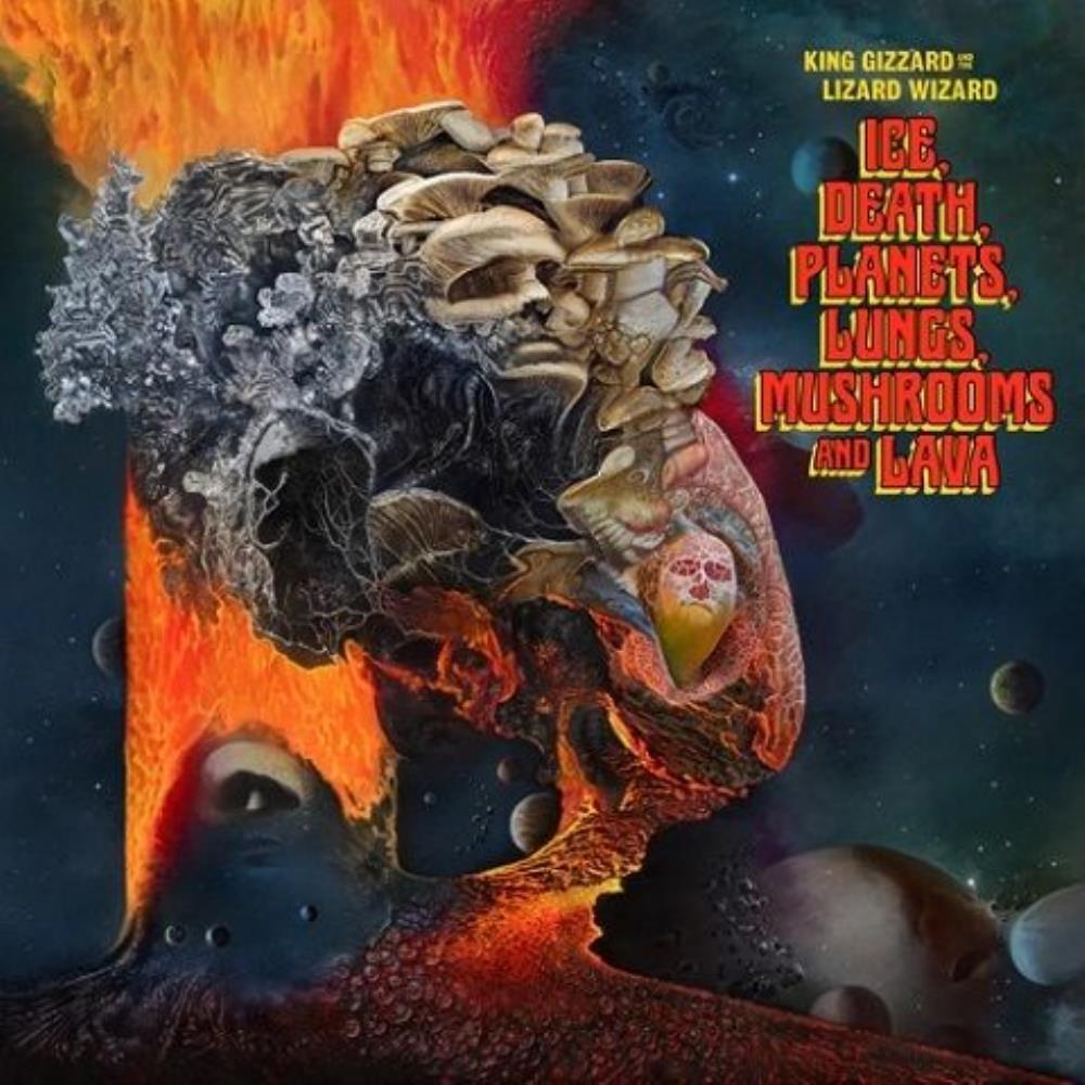 King Gizzard & The Lizard Wizard Ice, Death, Planets, Lungs, Mushrooms and Lava album cover