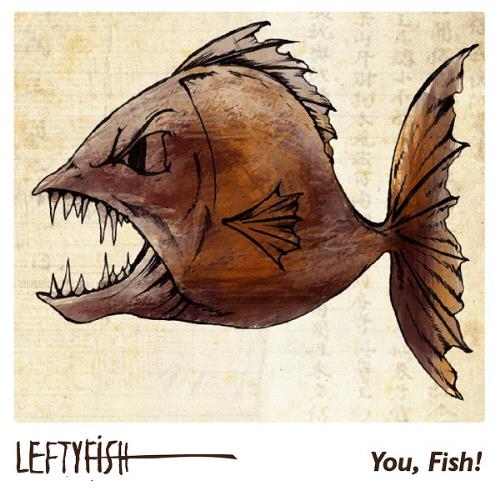 LeftyFish - You, Fish! CD (album) cover