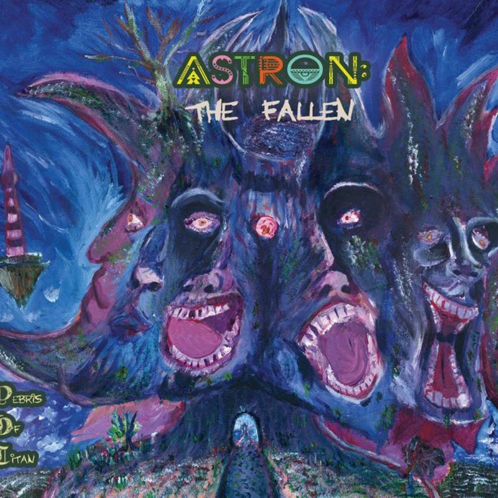 Debris of Titan - ASTRON: The Fallen CD (album) cover
