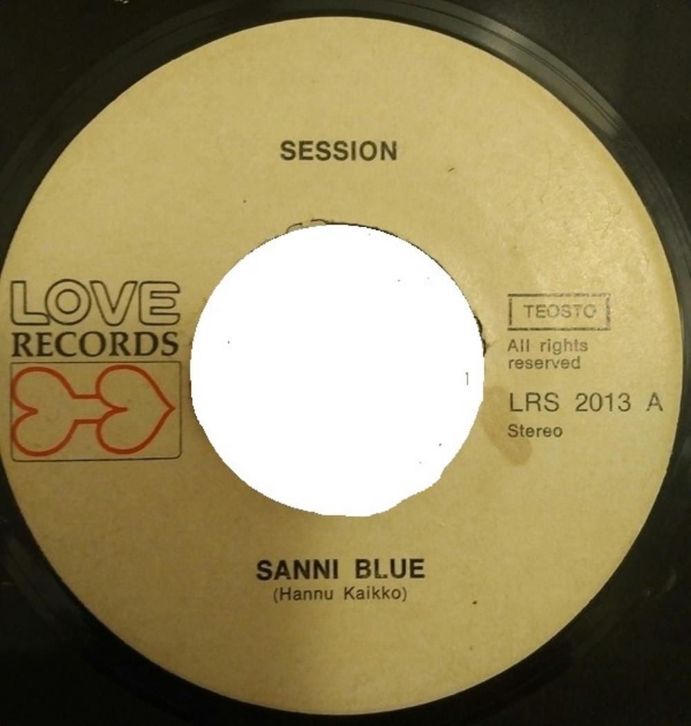 Session - Sanni Blue / Pääsky CD (album) cover