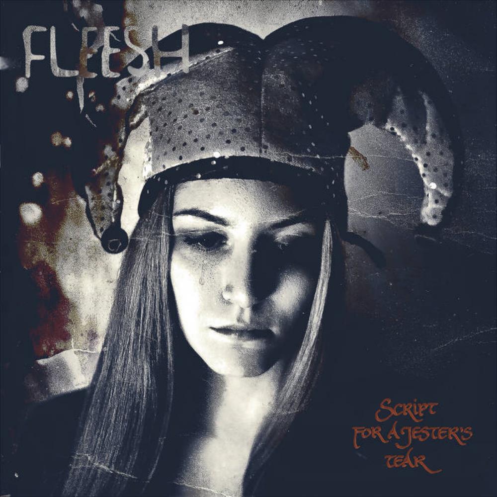 Fleesh Script for a Jester's Tear album cover