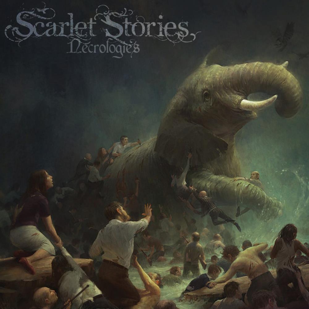 Scarlet Stories - Necrologies CD (album) cover