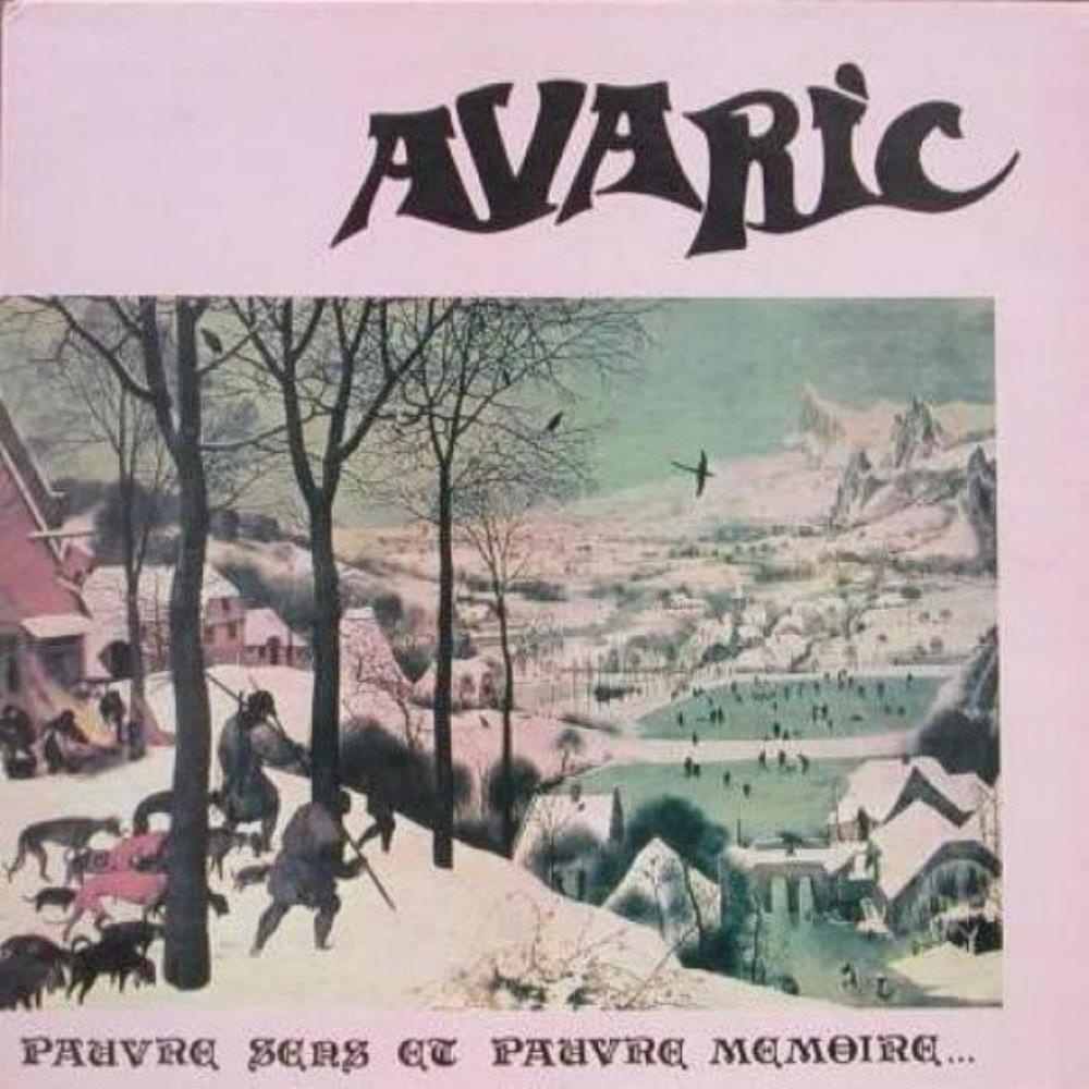 Avaric - Pauvre sens et pauvre mmoire... CD (album) cover