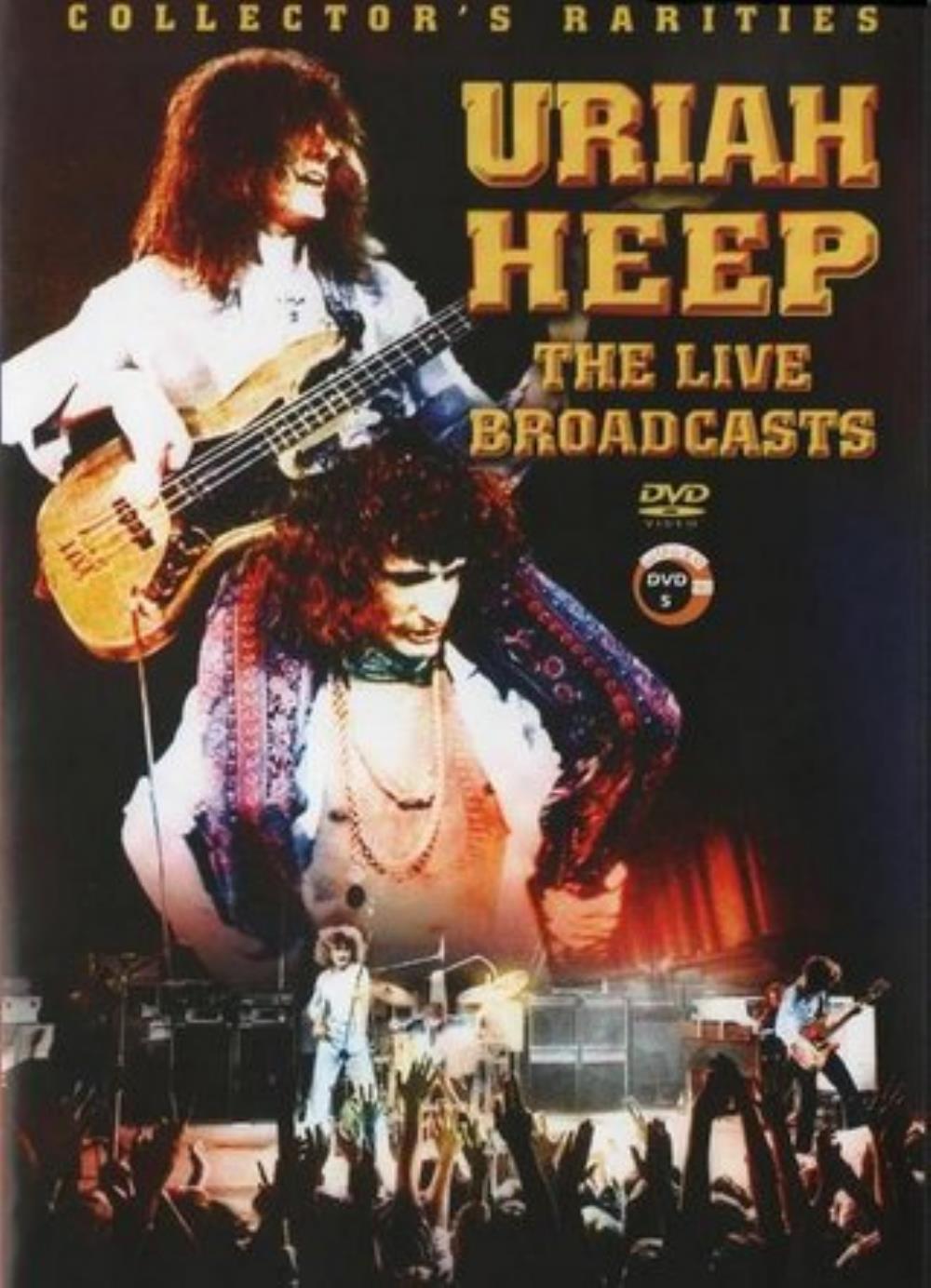 Uriah Heep - The Live Broadcasts CD (album) cover