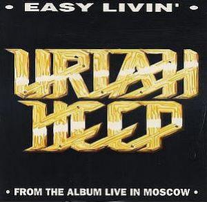 Uriah Heep Easy Livin' (live) album cover