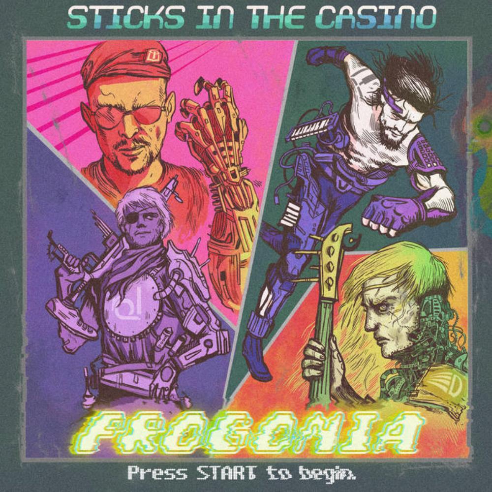 Sticks In The Casino - Progonia CD (album) cover