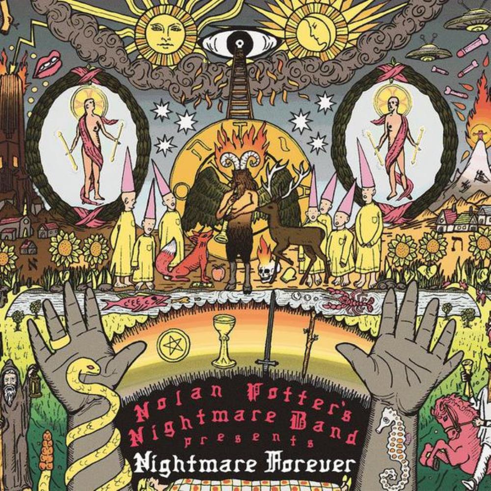 Nolan Potter's Nightmare Band - Nightmare Forever CD (album) cover