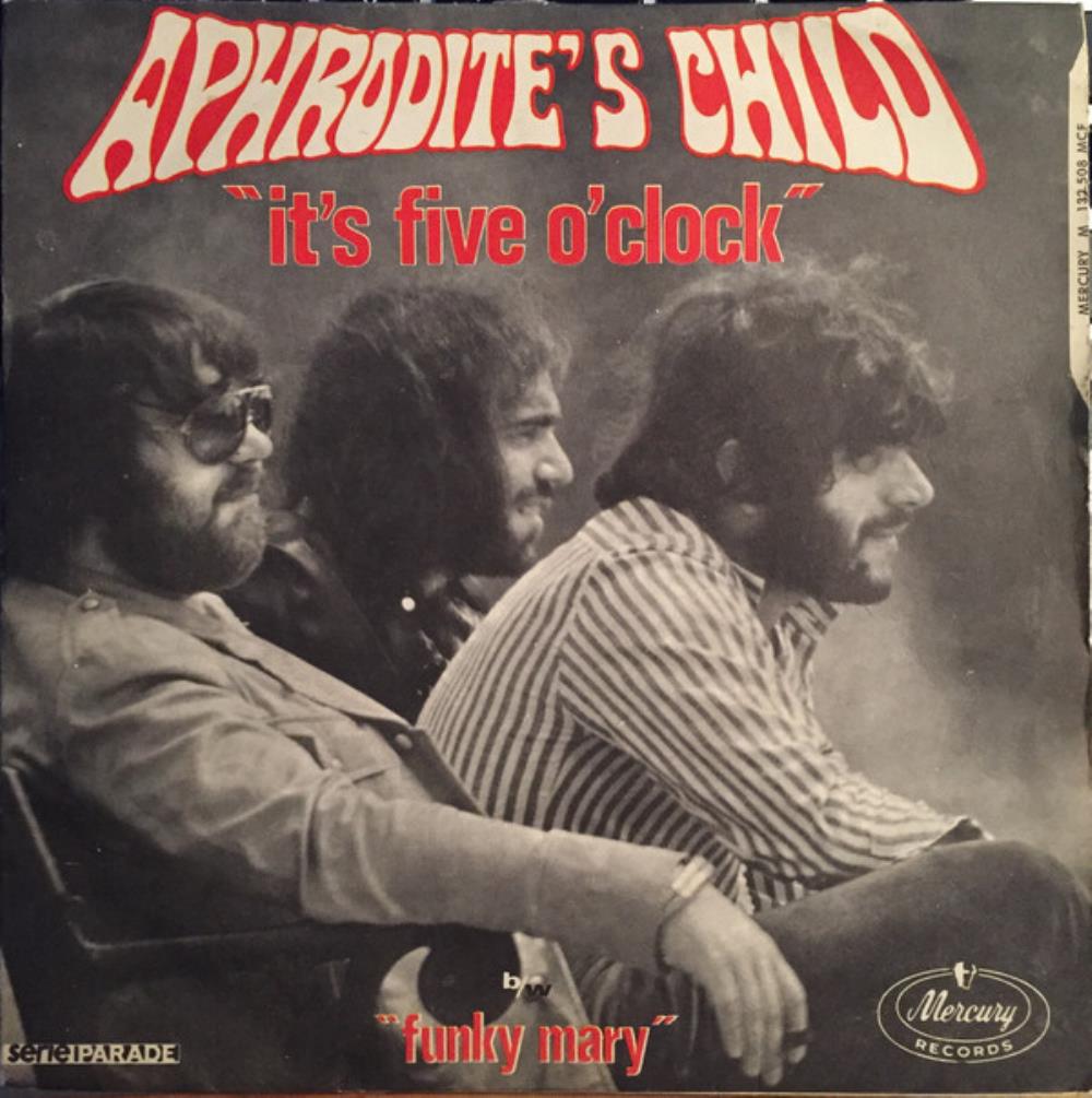 Aphrodite's Child It's Five O' Clock / Funky Mary album cover