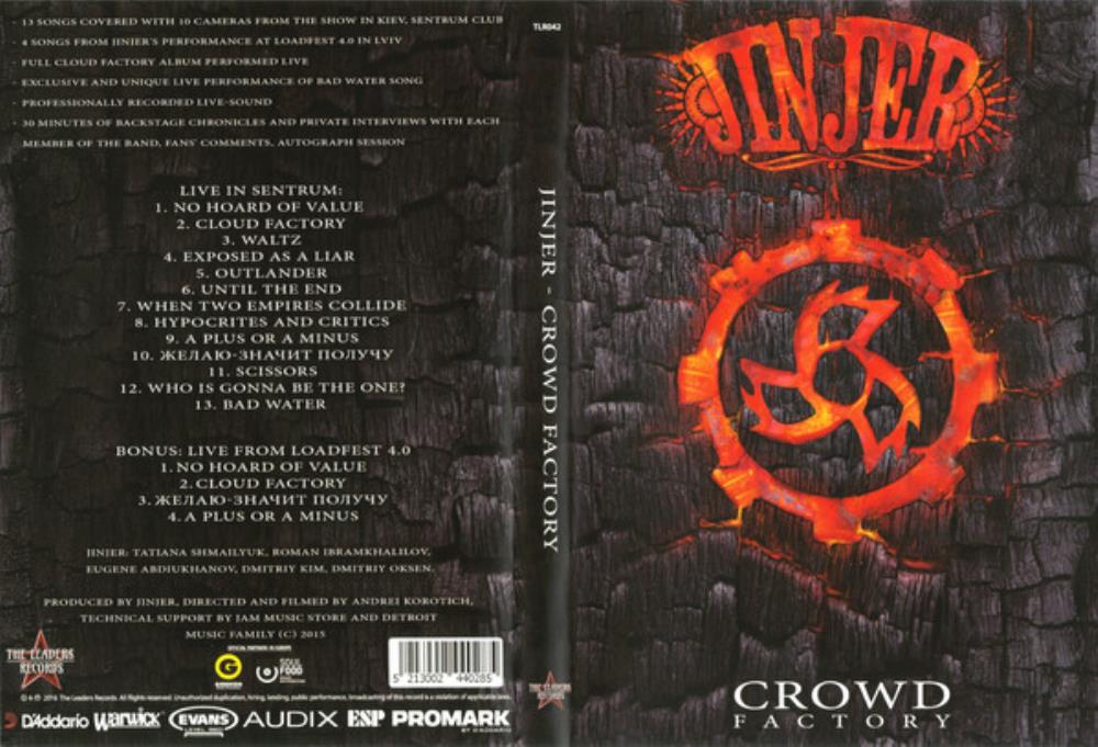 Jinjer Crowd Factory album cover