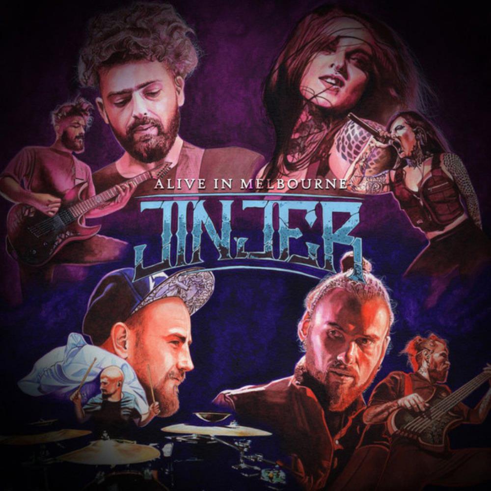 Jinjer Alive in Melbourne album cover