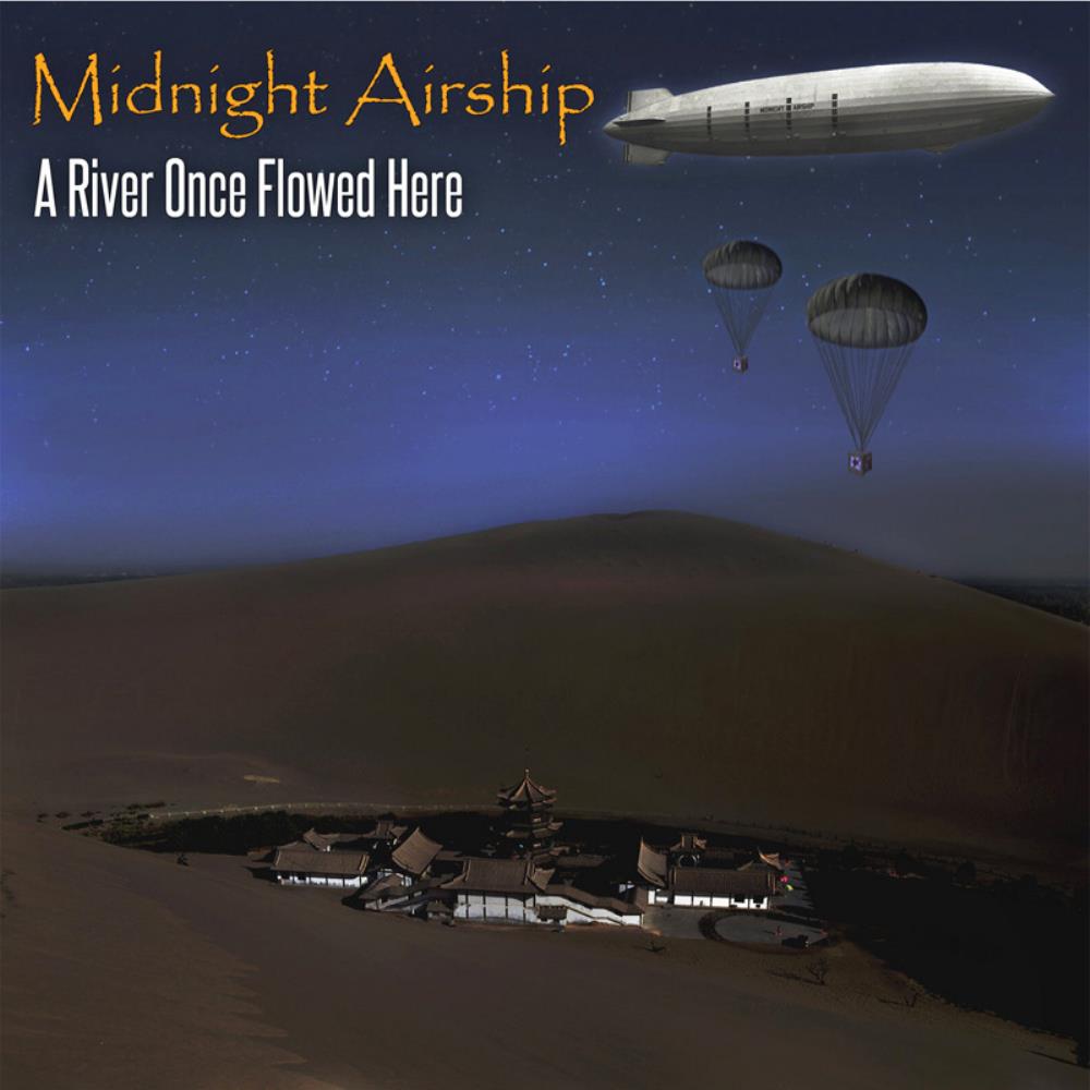 Midnight Airship A River Once Flowed Here album cover