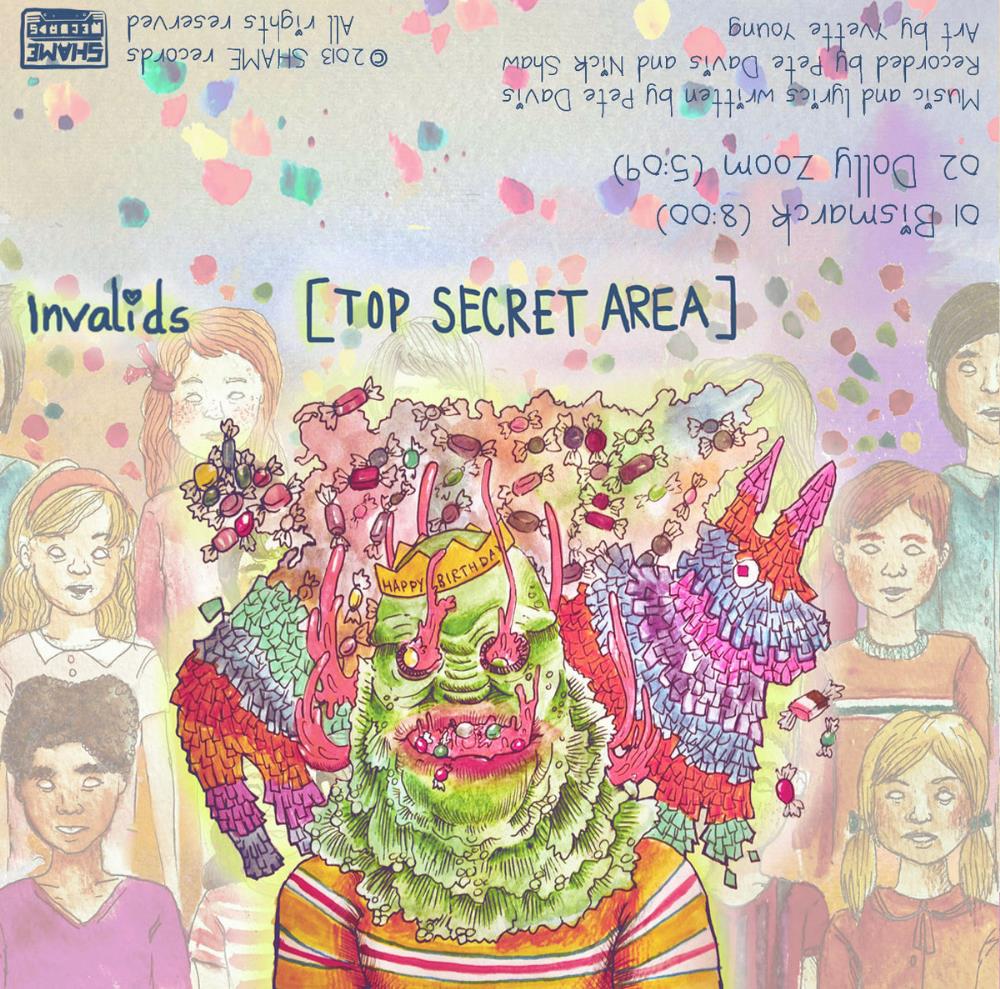 Invalids Top Secret Area album cover