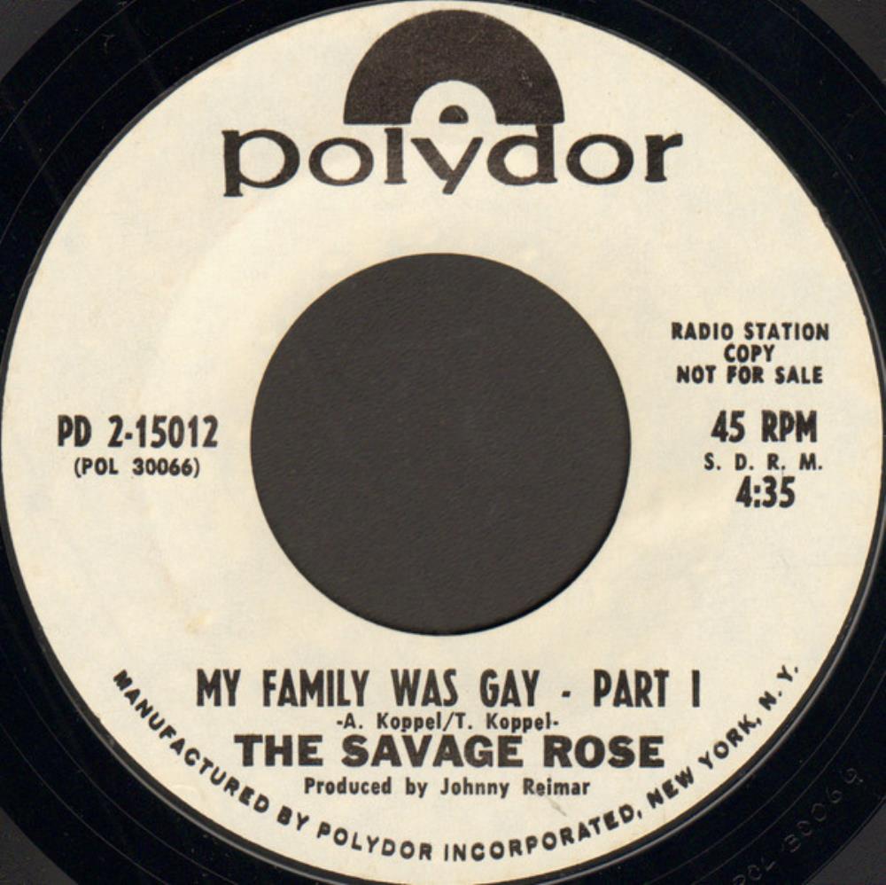 The Savage Rose - My Family Was Gay CD (album) cover