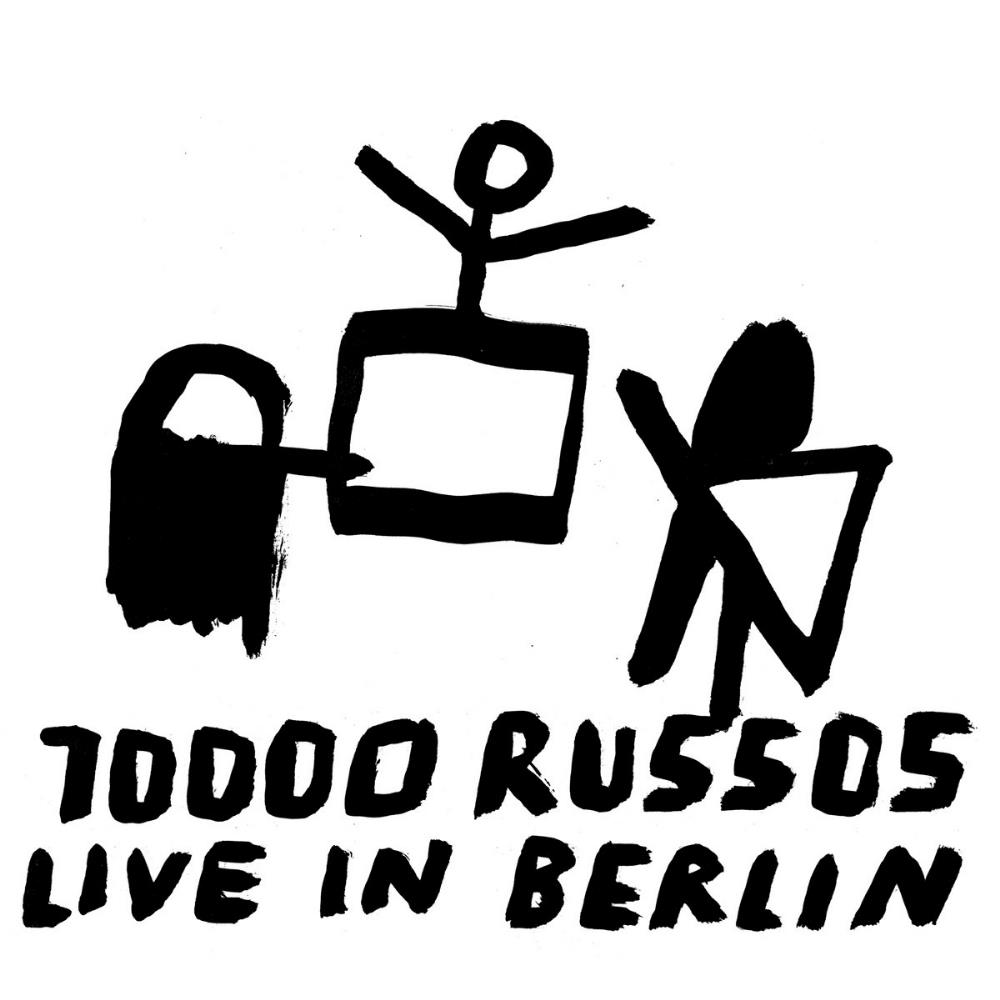 10000 Russos Live in Berlin album cover