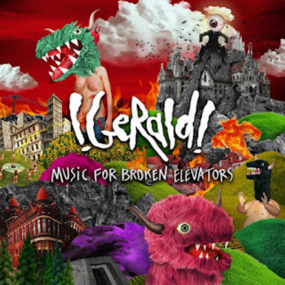 Gerald - Music for Broken Elevators CD (album) cover