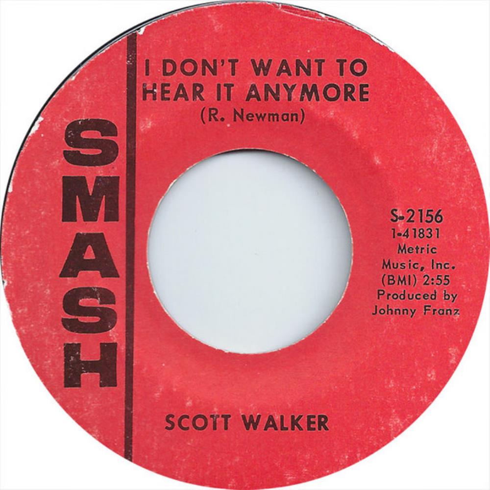 Scott Walker - I Don't Want to Hear It Anymore CD (album) cover