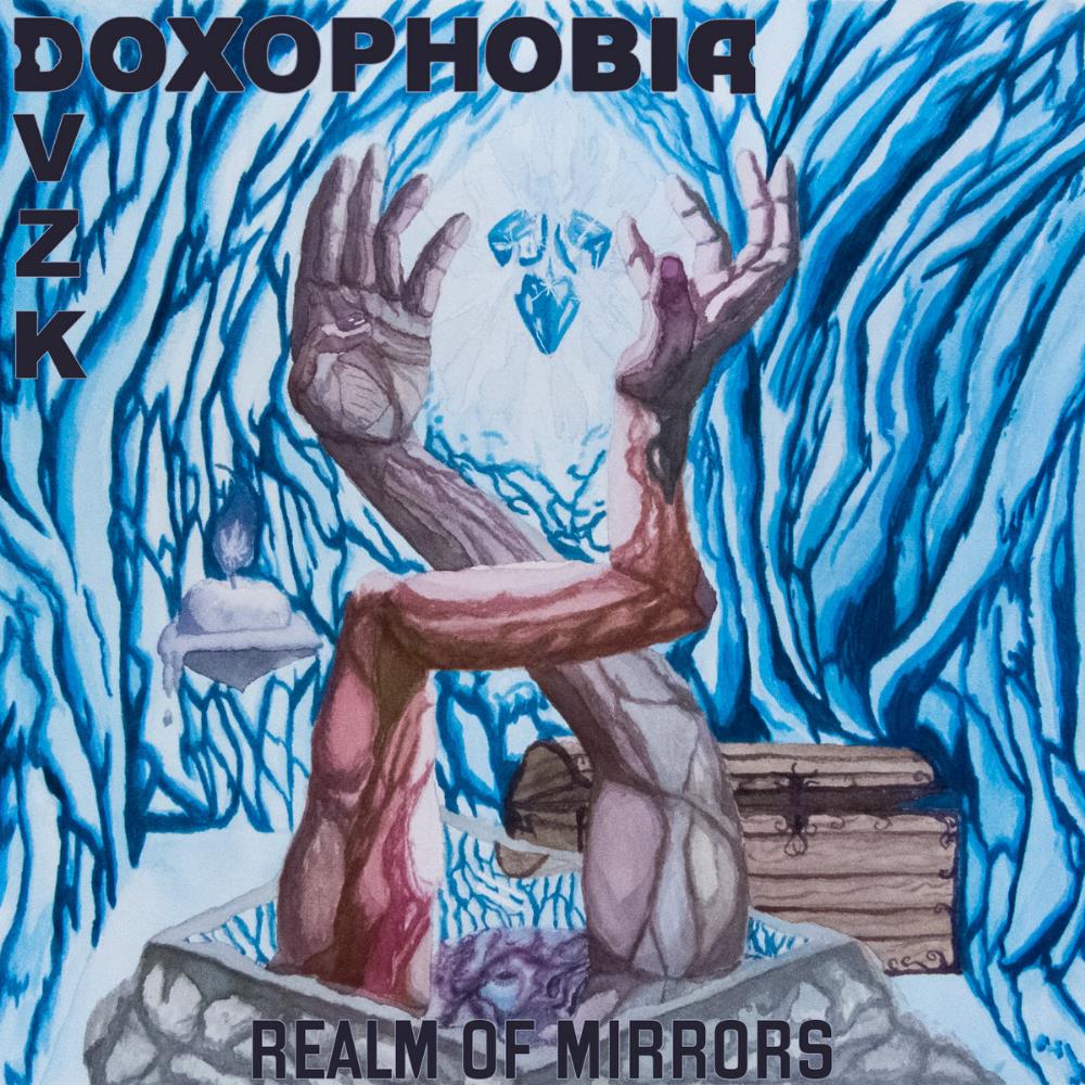 Doxophobia - Realm of Mirrors (with Dvzk) CD (album) cover