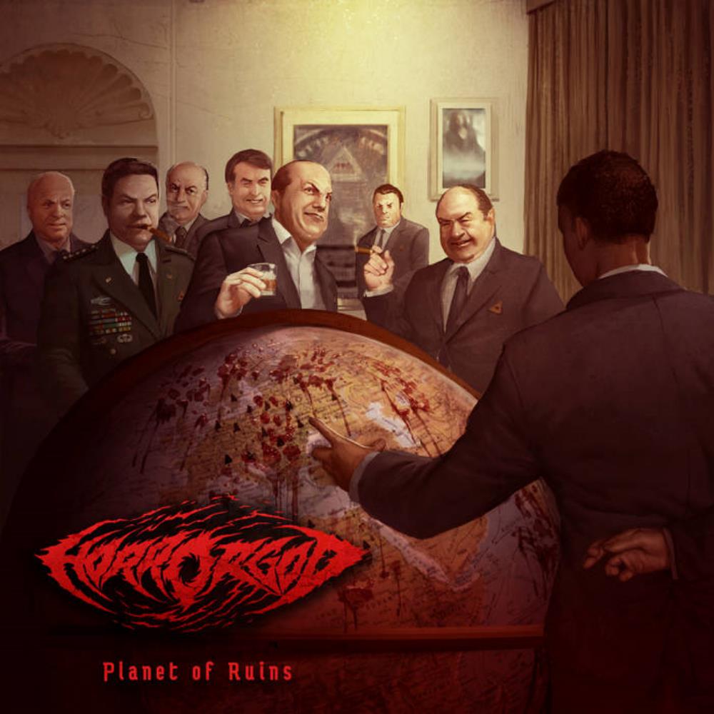 Horror God - Planet of Ruins CD (album) cover