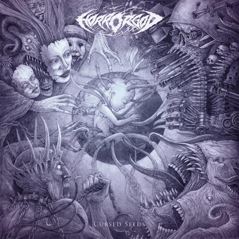 Horror God - Cursed Seeds CD (album) cover