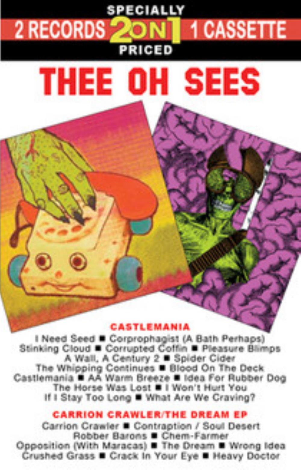 Thee Oh Sees Castlemania / Carrion Crawler / The Dream EP album cover
