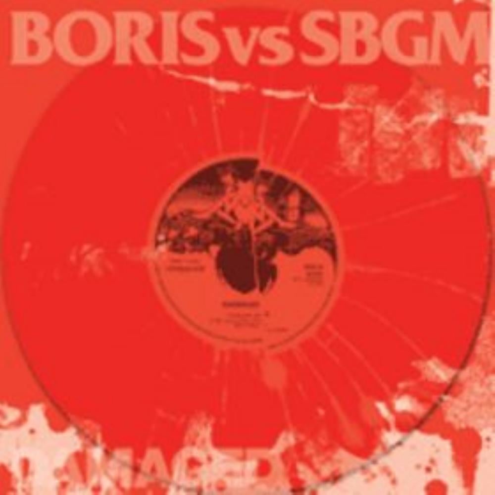 Boris - Damaged (split with Stupid Babies Go Mad) CD (album) cover