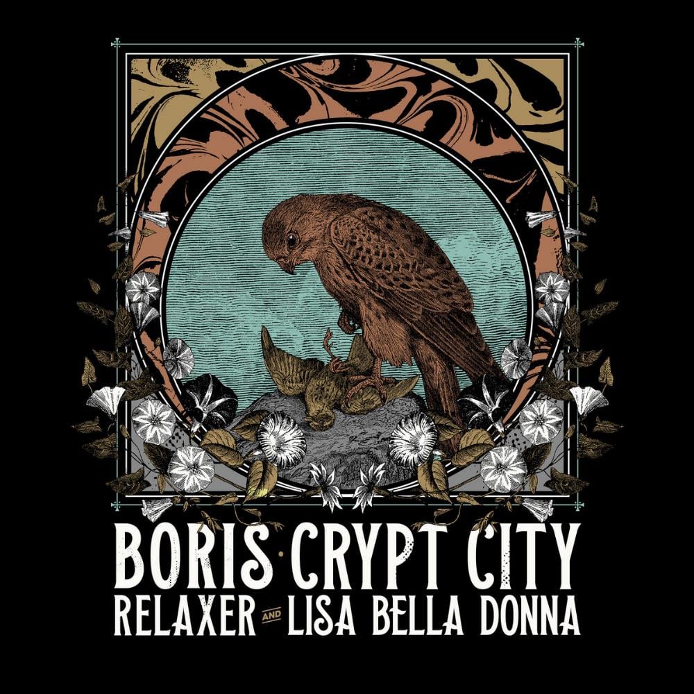 Boris - EarthQuaker Devices Presents: Boris | Relaxer | Crypt City | Lisa Bella Donna CD (album) cover