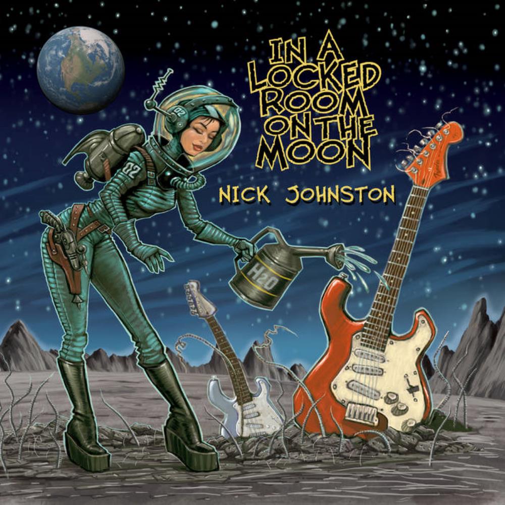 Nick  Johnston - In A Locked Room On The Moon CD (album) cover