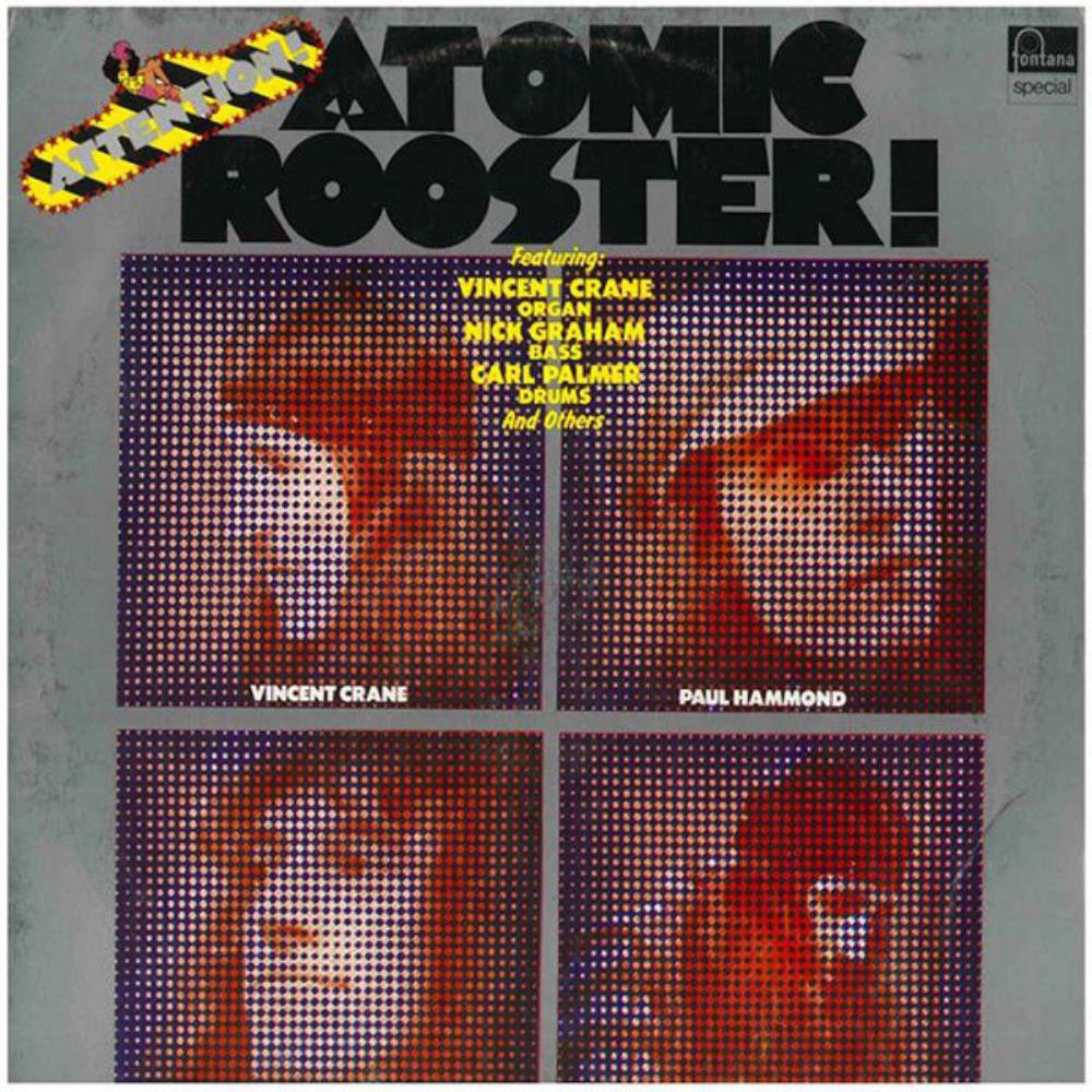 Atomic Rooster Attention! Atomic Rooster album cover