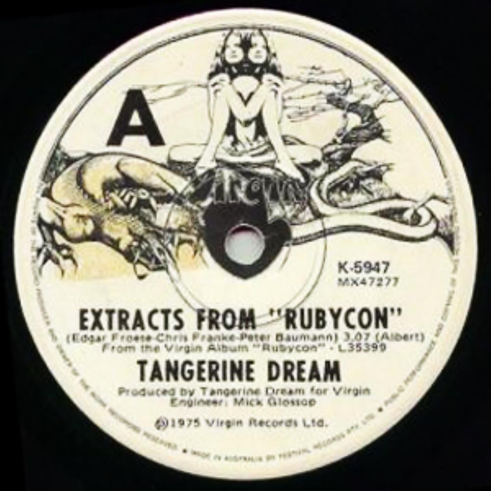 Tangerine Dream - Extracts from Rubycon CD (album) cover