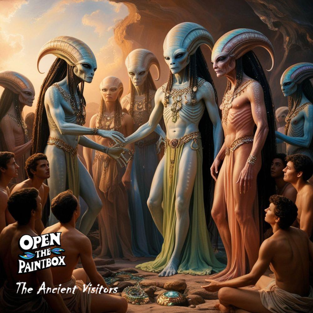 Open the Paintbox The Ancient Visitors (2015) album cover